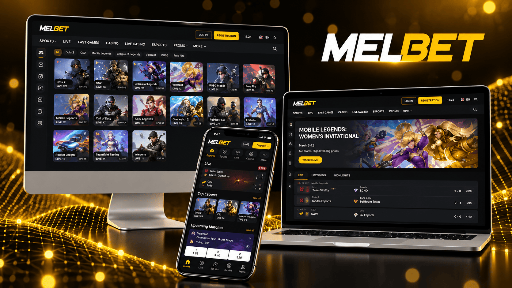 Funciones del cliente de escritorio de MelBet