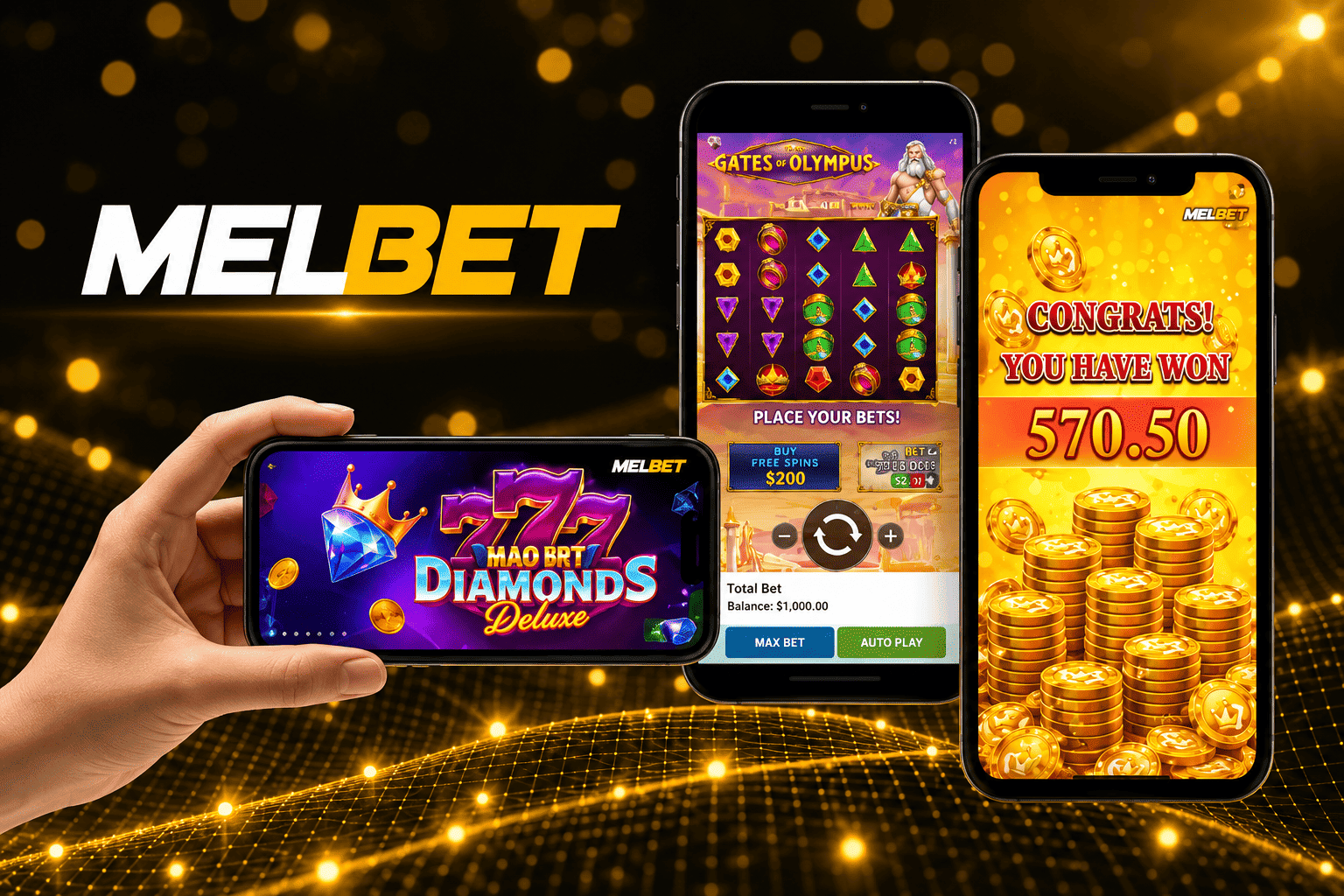 MelBet APP: juegos de casino móvil y ganancias